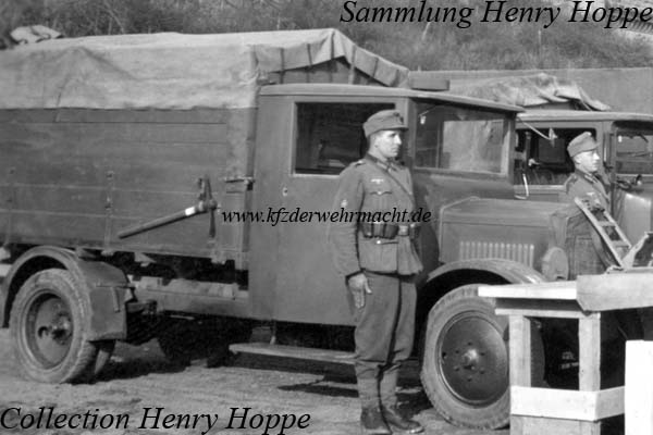 Austro-Fiat AFN, bei WH GebTruppe, Hoppe