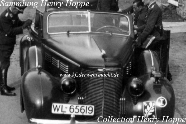 Cadillac Series 65 od 75 1938 Cabrio WL-65619, Hoppe