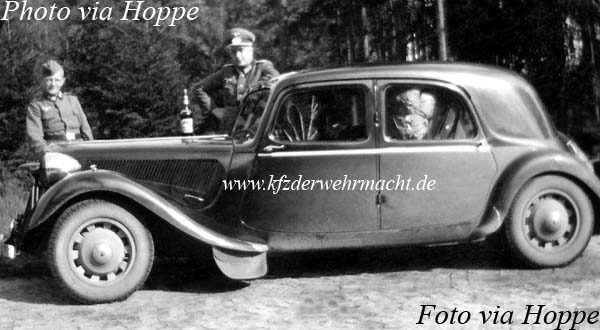 Citroen 15 CV bei WH, via Hoppe