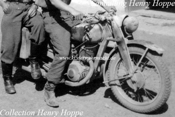 DKW NZ 350-1, rechts, Hoppe