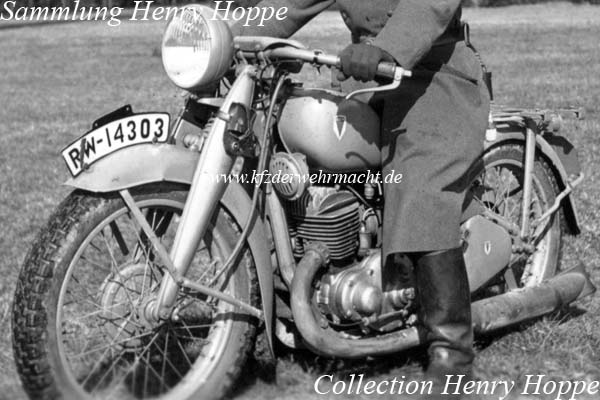 DKW SB 500 RW-14303, Hoppe