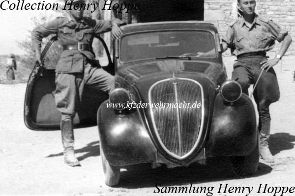 Fiat 500 A Topolino, bei WH, Hoppe