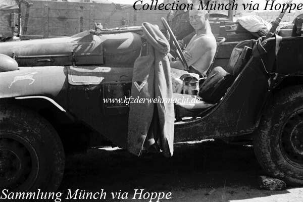 GAZ 64 Jeep Beute, 46 ID, Münch via Hoppe