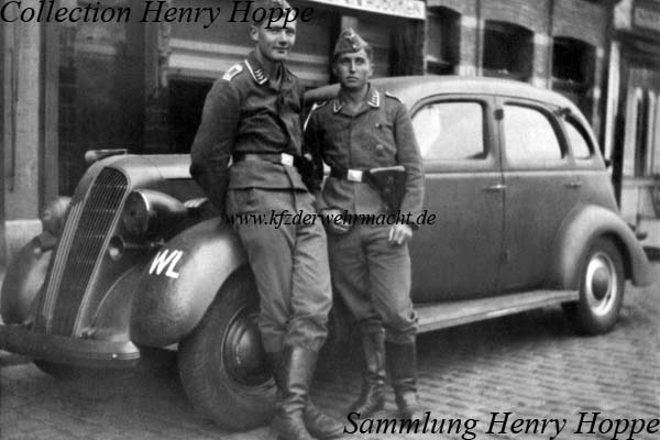 Graham Cavalier 1937, bei WL, Westen 1940, Hoppe