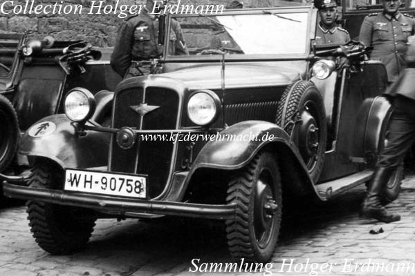 Hanomag_Garant_od_Kurier_Kbelwagen_&_BMW_319