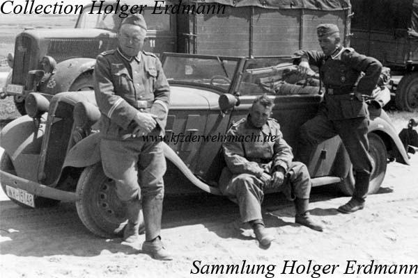 Hanomag_Rekord_Kabriolett_&_Opel_Blitz_3t_S_mit_Anhnger_NachschEinheit