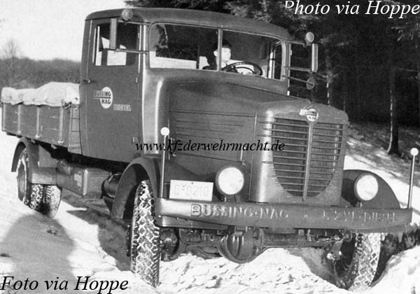 Büssing-NAG 354, Werkfoto via HH