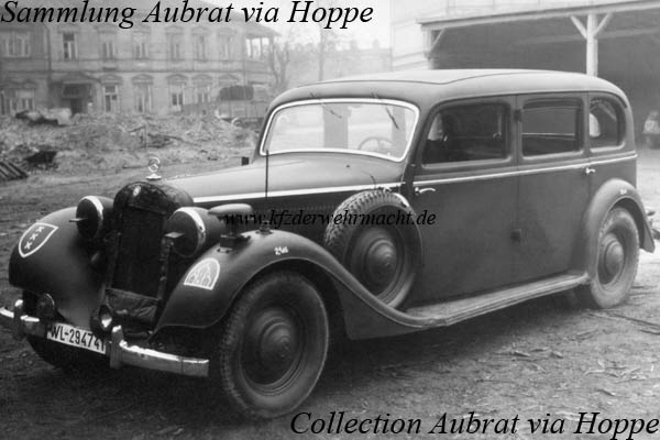 Mercedes 320 Pullmann-Limousine Serie 1 WL-294741, LG-Kdo Moskau, Aubrat via Hoppe