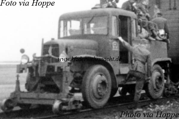 Latil KTL 4 Zweiwege-Kfz, Ukraine Jassinowa, EB-Pio-Reg 1, Vollert via Hoppe