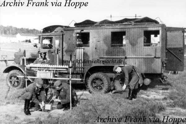 Henschel 33 Kfz 72 FernsprBetrKw, Frank via Hoppe