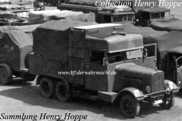 Henschel 33 mit Sonder-Aufbau, Hoppe-