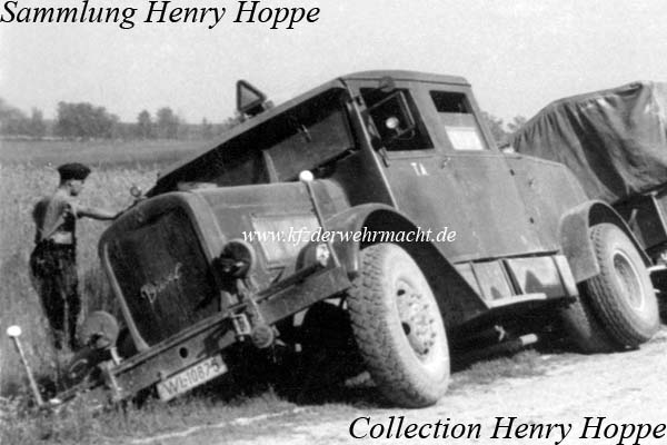 Henschel 5 G Zugmaschine, Hoppe