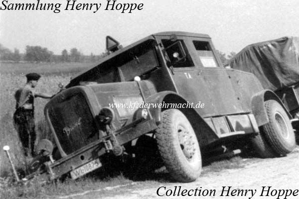 Henschel 5 G Zugmaschine, Hoppe