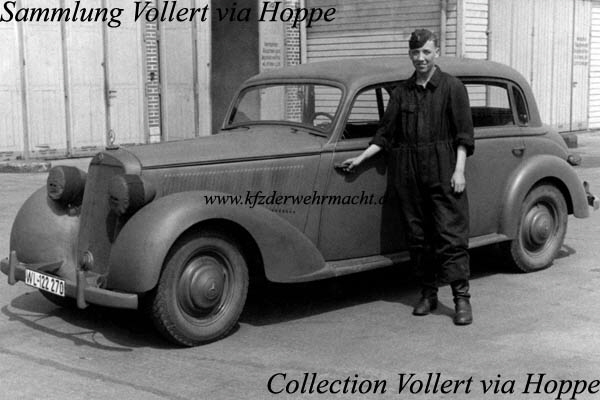 Mercedes 230 (W 153) Limousine 4 Tren Mod 1938-43 WL-122270, Vollert via Hoppe