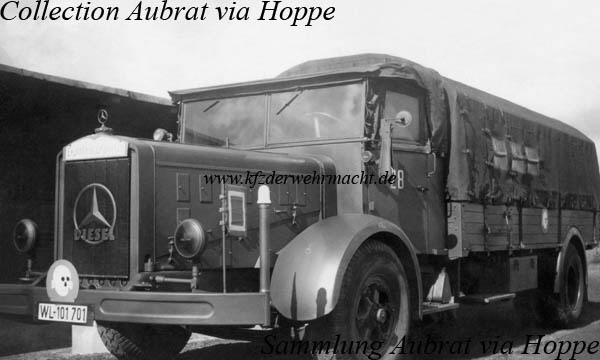 Mercedes L 6500 t-mil WL-101701, TKZ Ufo 115, Aubrat via Hoppe