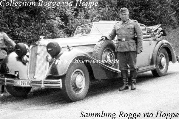 Horch 853 Cabrio, IY-129636 WH, Rogge via Hoppe