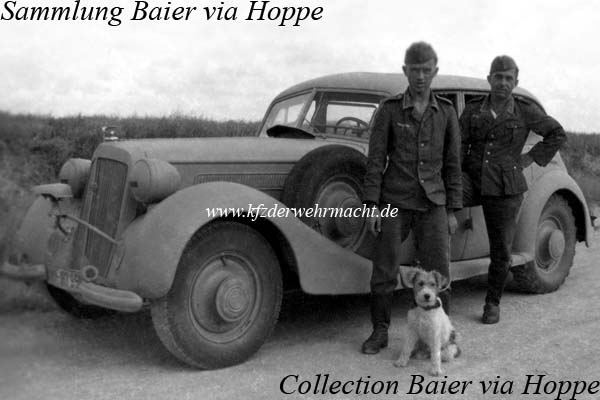 Horch 930 Hardtop 4 Tren, bei WH, Baier via Hoppe