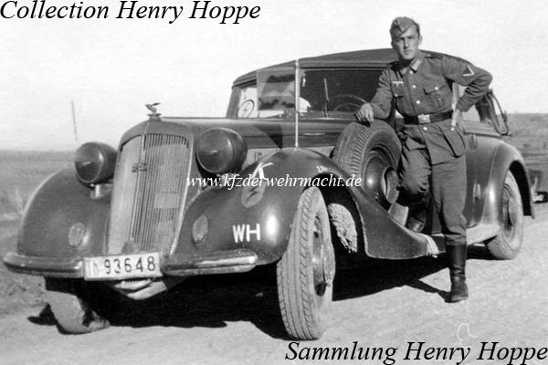 Horch 930 V Cabrio Th-93648 WH, Hoppe