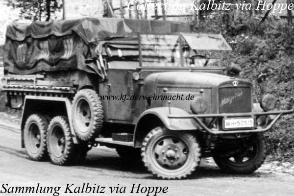 Magirus M 206 WH-50515, Kf 5, 18-07-1936, Kalbitz via Hoppe