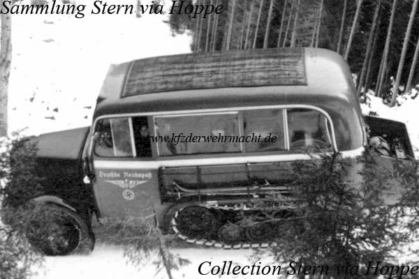 Mercedes-Benz LR 75, Stern via Hoppe