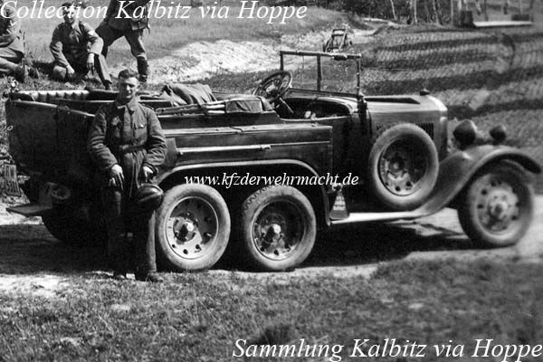 Mercedes G 1 Pkw RW-5301, Kalbitz via Hoppe