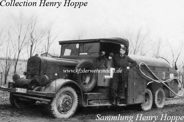 Mercedes LG 3000 Tanker WL-135853, Hoppe