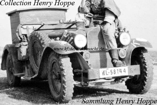 Mercedes Typ Stuttgart 260 Kfz 18 Umbau, RGG, Hoppe