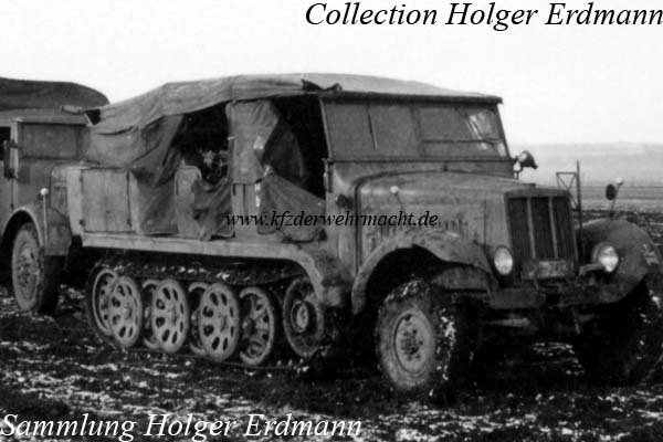 SdKfz_6_&_Henschel_Lkw_&_Studebaker_K25