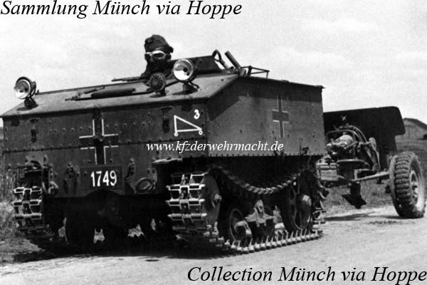 VA Utility Tractor + 47mm Pak (b), PzAbwAbt 4, Mnch via Hoppe