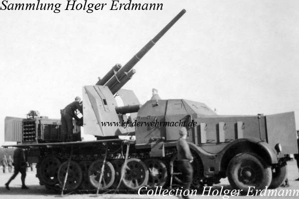 Mondneujahr Glanz Hammelfleisch 8 8cm Flak 37 Selbstfahrlafette Auf 18